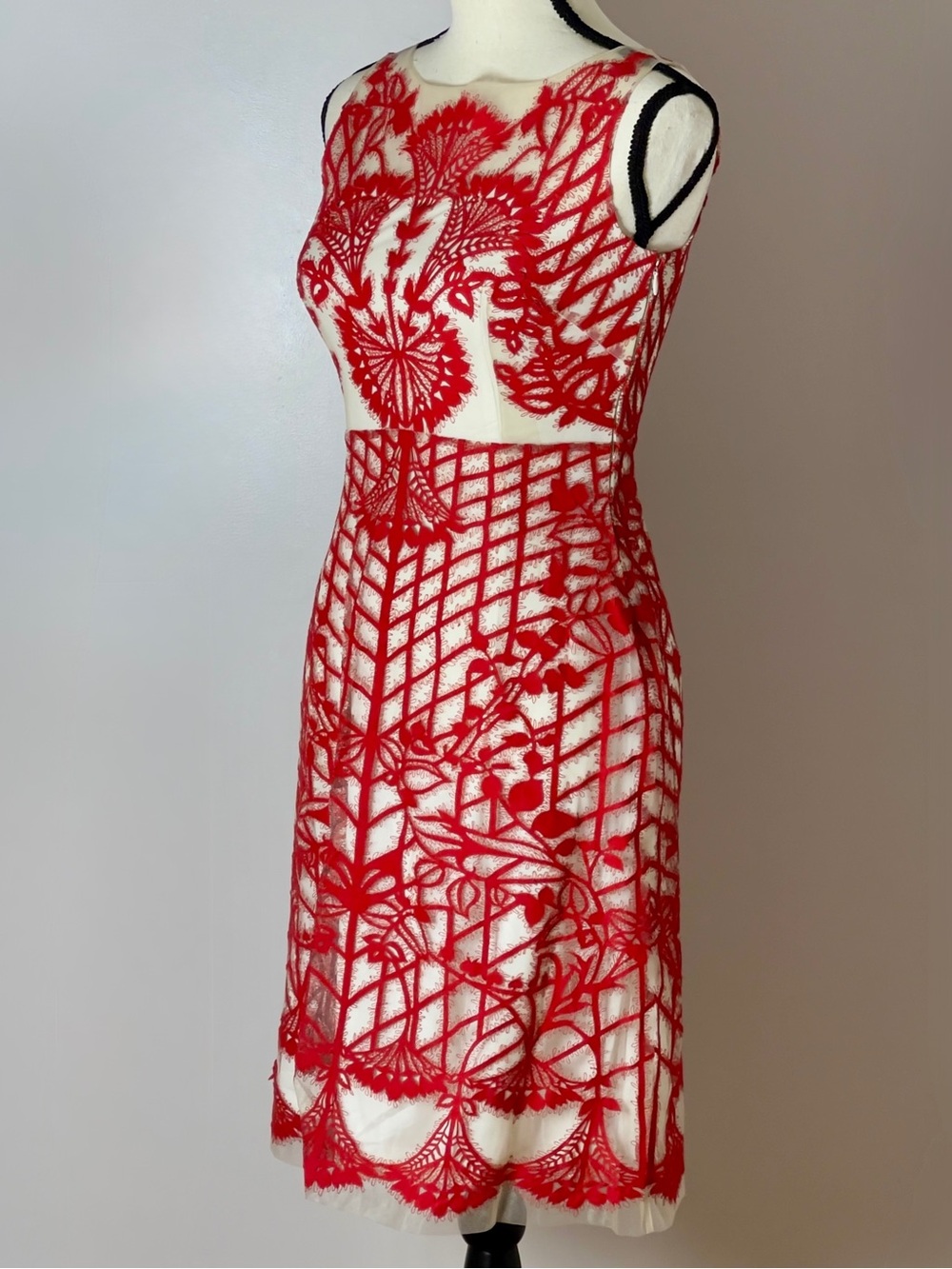 Anthropologie Geisha Designs Embroidered Dress